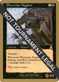 Phyrexian Negator - 1999 Jakub Slemr (UDS) (SB) — World Championship Decks
