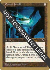 Cursed Scroll - 1999 Mark Le Pine (TMP) — World Championship Decks