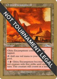 Ghitu Encampment - 1999 Mark Le Pine (ULG) — World Championship Decks