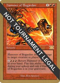 Hammer of Bogardan - 1999 Mark Le Pine (6ED) — World Championship Decks