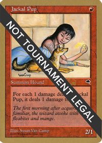 Jackal Pup - 1999 Mark Le Pine (TMP) — World Championship Decks