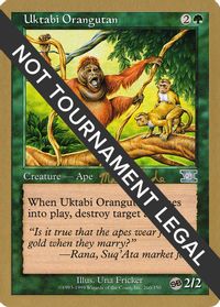 Uktabi Orangutan - 1999 Matt Linde (6ED) (SB) — World Championship Decks