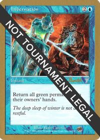 Hibernation - 2001 Alex Borteh (7ED) (SB) — World Championship Decks
