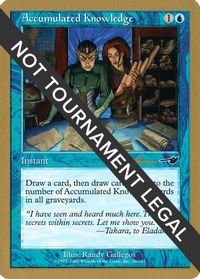 Accumulated Knowledge - 2001 Antoine Ruel (NMS) — World Championship Decks