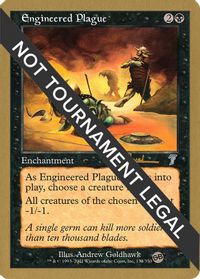 Engineered Plague - 2001 Antoine Ruel (7ED) (SB) — World Championship Decks
