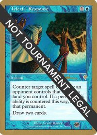 Teferi's Response - 2001 Antoine Ruel (INV) (SB) — World Championship Decks