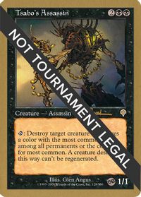 Tsabo's Assassin - 2001 Antoine Ruel (INV) (SB) — World Championship Decks