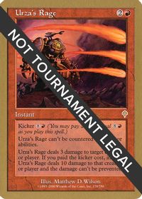 Urza's Rage - 2001 Jan Tomcani (INV) — World Championship Decks