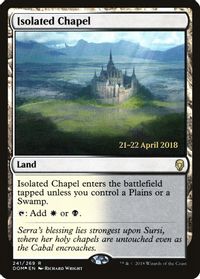 Isolated Chapel — Prerelease Cards