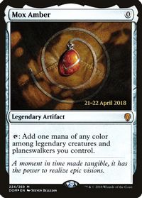 Mox Amber — Prerelease Cards