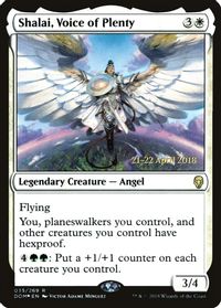 Shalai, Voice of Plenty — Prerelease Cards