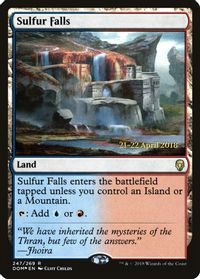 Sulfur Falls — Prerelease Cards