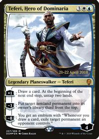 Teferi, Hero of Dominaria — Prerelease Cards