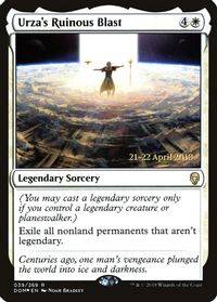 Urza's Ruinous Blast — Prerelease Cards