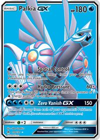 Palkia GX (Full Art) — SM - Forbidden Light
