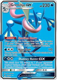 Greninja GX (Full Art) — SM - Forbidden Light