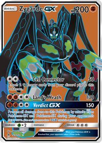 Zygarde GX (Full Art) — SM - Forbidden Light