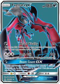 Yveltal GX (Full Art) — SM - Forbidden Light
