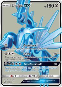 Dialga GX (Full Art) — SM - Forbidden Light