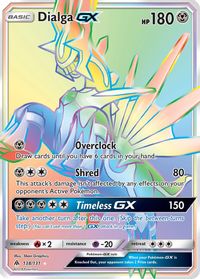 Dialga GX (Secret) — SM - Forbidden Light