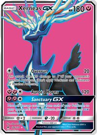 Xerneas GX (Full Art) — SM - Forbidden Light