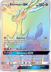 Xerneas GX (Secret) — SM - Forbidden Light