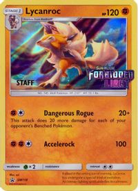 Lycanroc - SM118 (Prerelease) [Staff] — SM Promos