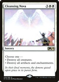 Cleansing Nova — Prerelease Cards