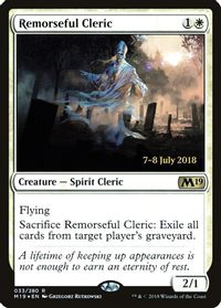 Remorseful Cleric — Prerelease Cards