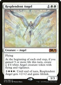 Resplendent Angel (M19) — Prerelease Cards