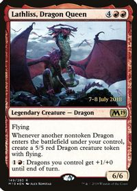 Lathliss, Dragon Queen — Prerelease Cards