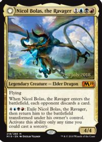 Nicol Bolas, the Ravager — Prerelease Cards