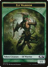 Elf Warrior Token — Core Set 2019