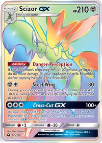 Scizor GX (Secret) — SM - Celestial Storm