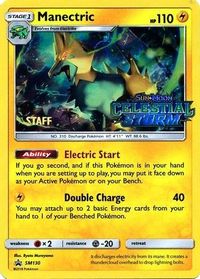 Manectric - SM130 (Prerelease) [Staff] — SM Promos