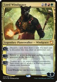 Lord Windgrace (Commander 2018) — Oversize Cards
