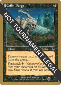 Coffin Purge - 2002 Carlos Romao (ODY) (SB) — World Championship Decks