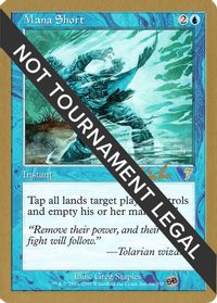 Mana Short - 2002 Carlos Romao (7ED) (SB) — World Championship Decks