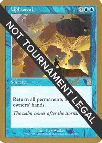 Upheaval - 2002 Carlos Romao (ODY) — World Championship Decks