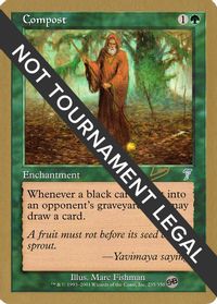 Compost - 2002 Raphael Levy (7ED) (SB) — World Championship Decks