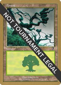 Forest (331) - 2002 Raphael Levy (7ED) — World Championship Decks