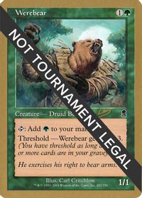 Werebear - 2002 Raphael Levy (ODY) — World Championship Decks