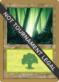 Forest (330) - 2002 Sim Han How (7ED) — World Championship Decks