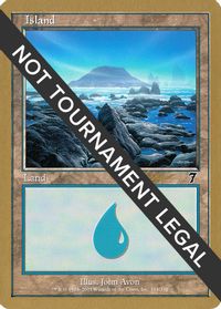 Island (334) - 2002 Sim Han How (7ED) — World Championship Decks