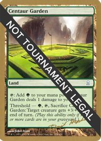 Centaur Garden - 2003 Dave Humpherys (ODY) — World Championship Decks