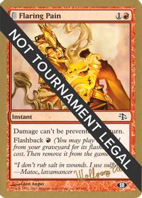 Flaring Pain - 2003 Wolfgang Eder (JUD) (SB) — World Championship Decks
