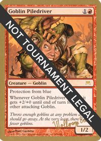 Goblin Piledriver - 2003 Wolfgang Eder (ONS) — World Championship Decks