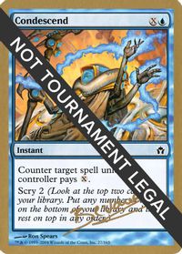 Condescend - 2004 Manuel Bevand (5DN) — World Championship Decks