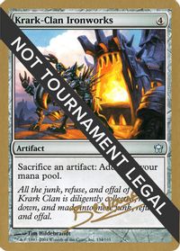 Krark-Clan Ironworks - 2004 Manuel Bevand (5DN) — World Championship Decks