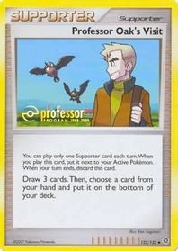 Professor Oak's Visit (2008-2009) — Professor Program Promos